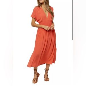 O’Neill Women’s Cecile Midi Dress - Large L